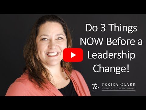 Nonprofit Succession | 3 Things To Do NOW!