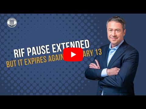 2.4 RIF Pause Extended But Expires Again on February 13