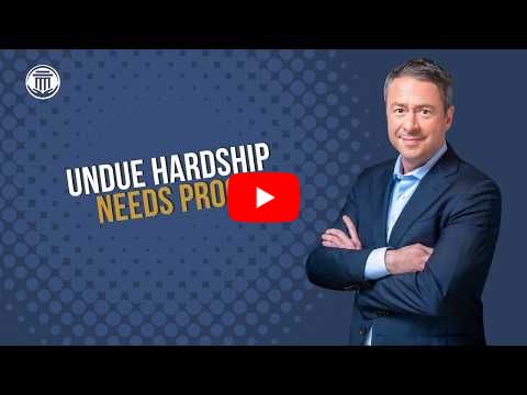 2.25 Undue Hardship Needs Proof