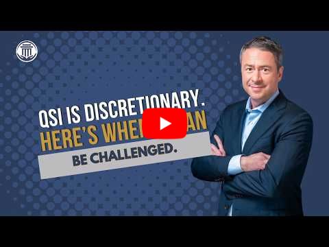 4.29 QSI is Discretionary. Here's When It Can Be Challenged