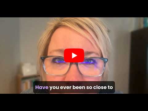 Are you too close to see it?