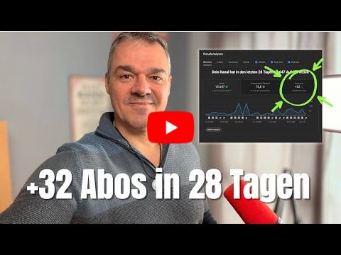 So bekomme ich täglich neue YouTube-Abonnenten (und Kunden) mit meiner AI-Strategie