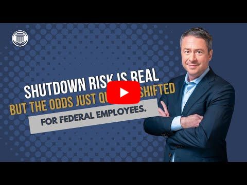 1.7 Shutdown Risk is Real - but the Odds Just Quietly Shifted for Federal Employees