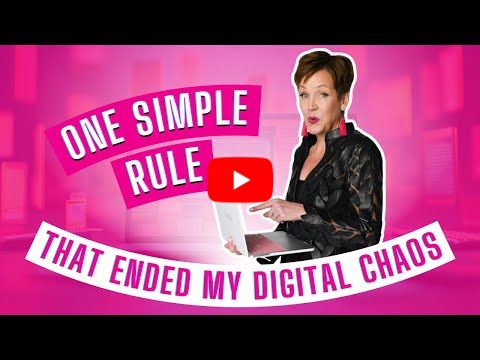 One Rule That Finally Organized My Digital Chaos