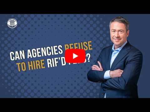 5.6 Can Agencies Refuse to Hire RIF'd Feds?