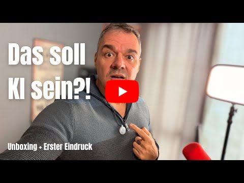 Ich packe das OMI AI aus - das kleinste KI-Tool für Creator?