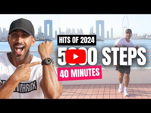 5000 Steps Walking Workout | Hits of 2024