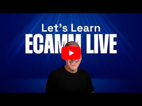Ecamm Live Demo with Adrian Salisbury @AdrianSalisbury