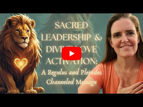 🦁✨Regulus & Pleiades Channeled Message | Sacred Leadership & Divine Love Activation ❤️✨🙏