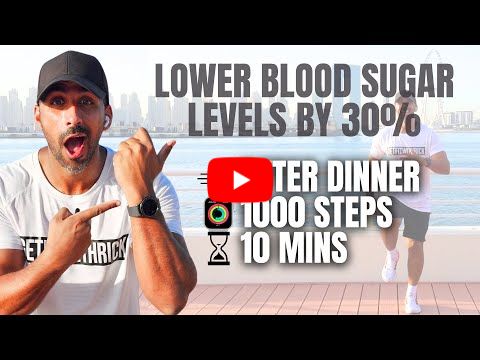After Dinner Walk at Home | Reduce Blood Sugar by 30%