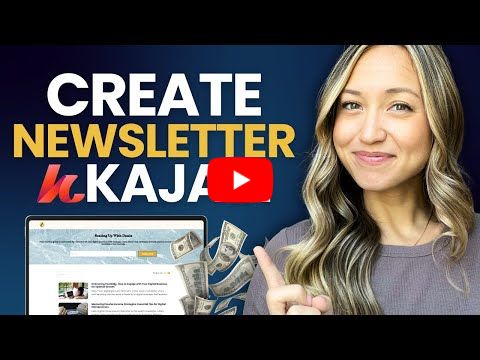 How to Build a Newsletter in Kajabi in 2025 (FULL TUTORIAL)