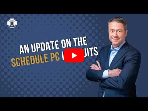 3.4 An Update on the Schedule PC Lawsuits