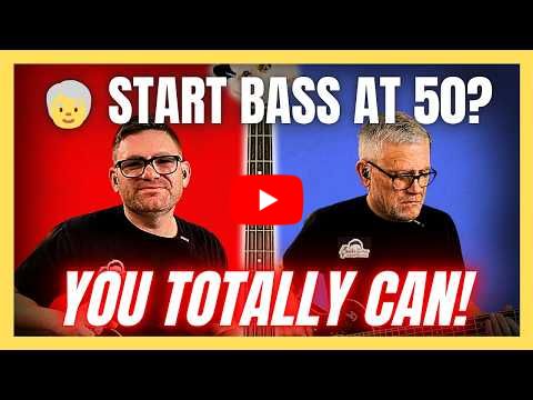 How To Start Playing The Bass Guitar At 50 And Beyond [FREE PDF]