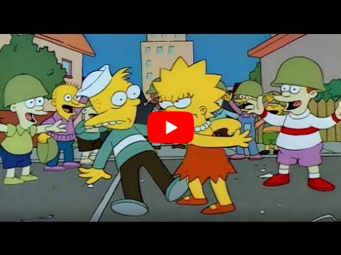 Lisa Simpson smacks the gropey sailor