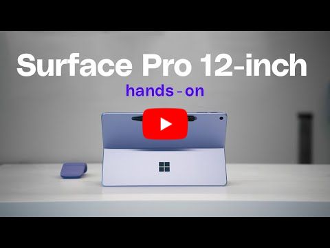 Surface Pro 12 hands-on: Microsoft's smaller, redesigned tablet