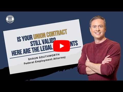 3.4 Treasury Says Union Contract is Gone. NTEU President Disagrees. Here are the Legal Arguments