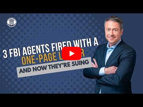 4.1 3 FBI Agents Fired, and Now They're Suing.