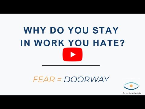 WHY DO YOU STAY IN WORK YOU DON'T EVEN LIKE?
