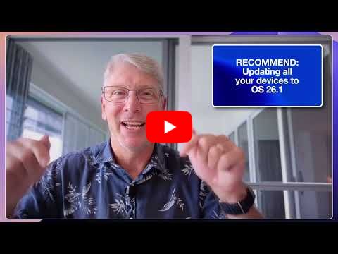 iPhoneOS and iPadOS 26.1 Updates