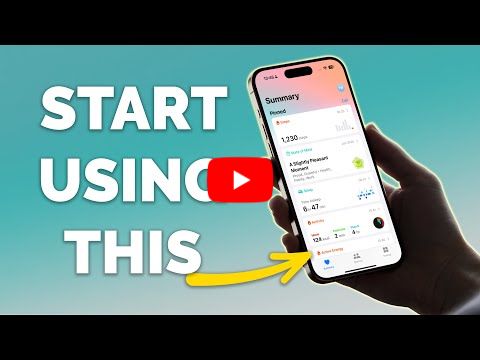 The Health App is AMAZING when you know how to use it (13 iPhone Features)