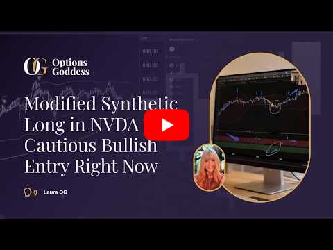 Modified Synthetic Long in NVDA - Cautious Bullish Entry Right Now