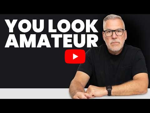 This is Why Your Youtube Videos Looks Amateur