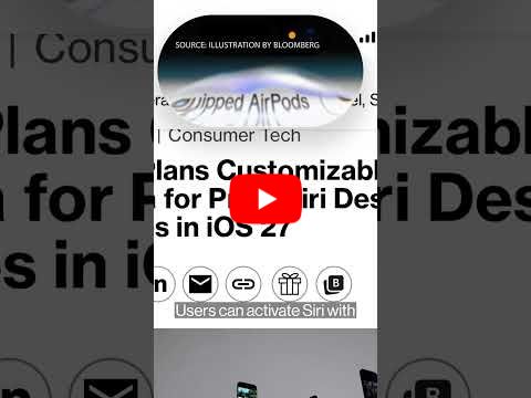 Apple to Overhaul iOS 27 Siri, AI Features