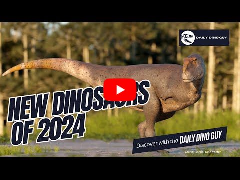 Paleontologist Reveals Newly Discovered Dinosaurs of 2024 Part 3