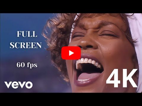 Whitney Houston - Star Spangled Banner (National Anthem) - Super Bowl 1991 - 4K REMASTERED