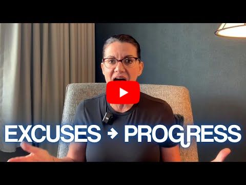 How I Stopped Negotiating with My Excuses (& Made Real Progress)