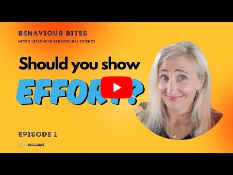 The Labour Illusion, techniques to get customers to upgrade, pull persuasion: Behaviour Bites Ep 1