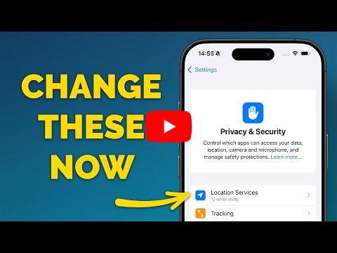 iPhone Privacy Settings EVERYONE should disable