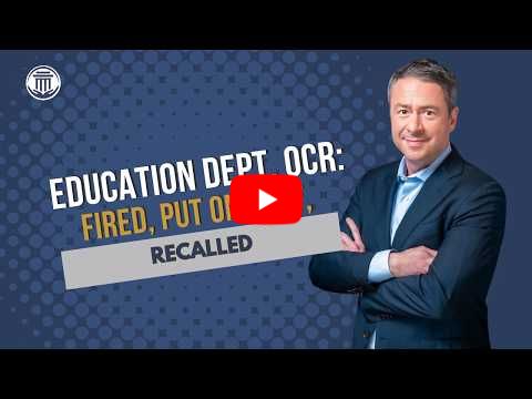 4.29 Office of Civil Rights: Fired, Put on Administrative Leave, and Recalled