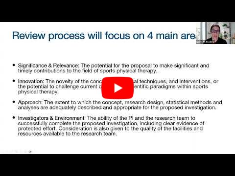 Investigator Grant Information Session Part 2