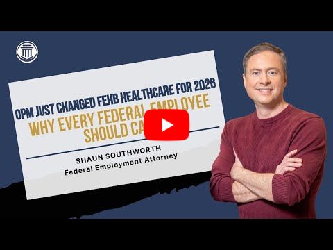 1.2 OPM Just Changed FEHB Healthcare for 2026 - Why Every Federal Employee Should Care