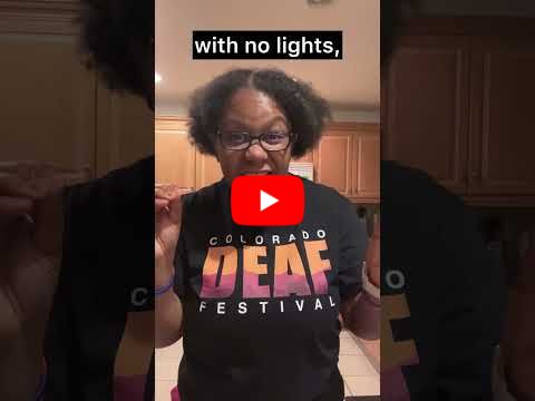If We Can't See You, We Can't Understand You! #asl #deafcreatorcontent #deafsignlanguage #deafvlogs