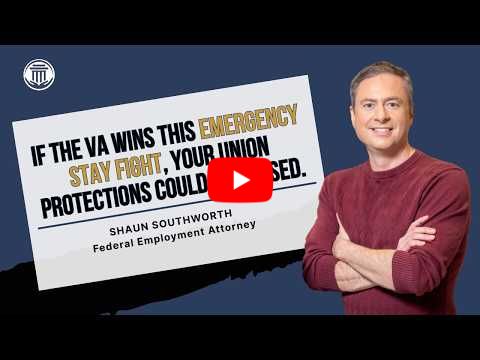 4.1 The VA's Fight For Emergency Stay Explained