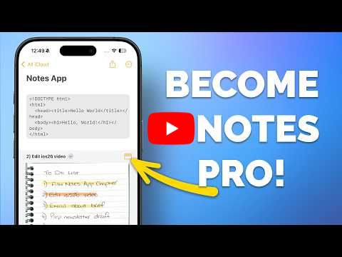 Notes for iPhone is AMAZING when you know how to use it (10 Tips)