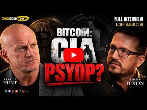 Was Bitcoin A CIA Psyop? | Francis Hunt vs Simon Dixon Debate