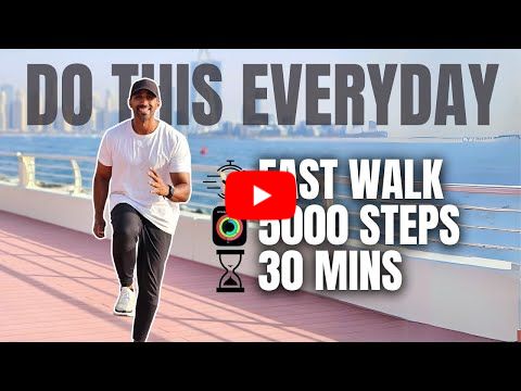 5000 Steps Speed Walk at Home in 30 minutes| Fat Burn Walk