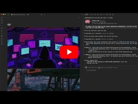 Claude Code using Obsidian CLI