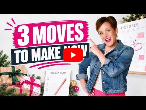 Do This in October for a Calmer Holiday Season