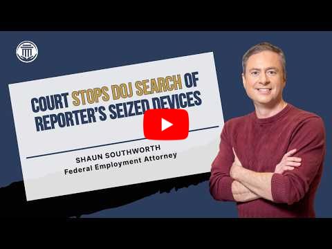 2.25 Court Stops DOJ Search