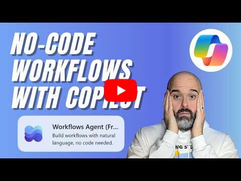 Microsoft 365 Copilot Workflows Agent Tutorial