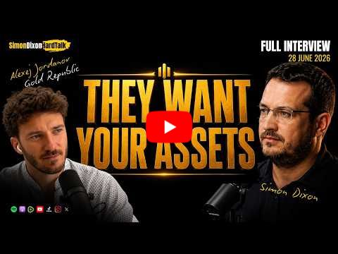 This Is the Asset-Stripping Phase | Simon Dixon on GoldRepublic Global w/ Alexej Jordanov