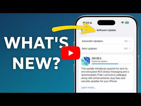 iOS 26.5 is out now - here's what's NEW!