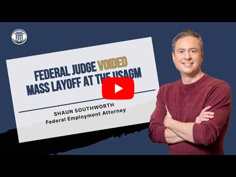 3.9 Reduction in Force Voided at the USAGM