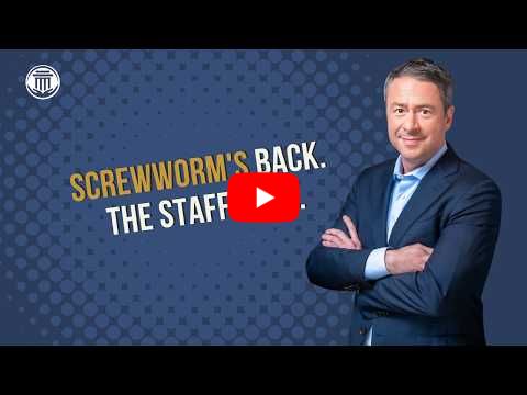 6.22.26 Screwworm's Back. But the Staff that Beat It the First Time Isn't.