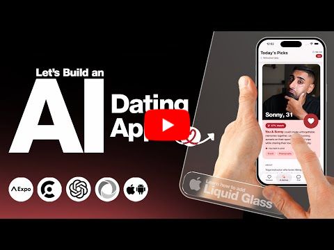 🔴 Let's build an AI Dating App with REACT NATIVE! (Expo SDK 55, Clerk, Convex, OpenAI, Vector Embed)