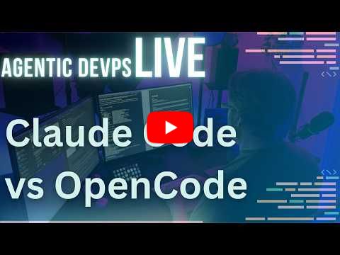 On Stream: Claude Code vs. OpenCode